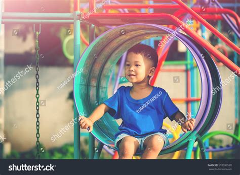 Children Playing Park Little Baby Playing Stock Photo 510189520