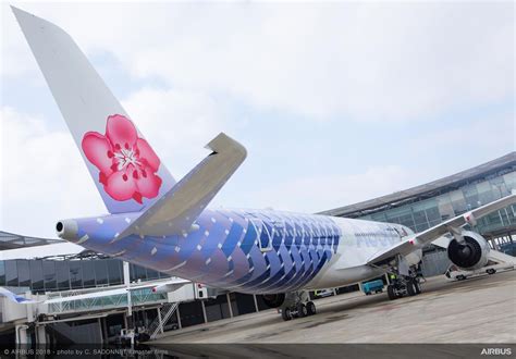 Air101 The Latest Airbus A350 900 For China Airlines Gets Special