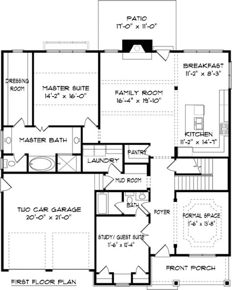 Plan 93043EL Flexible Two Story Home Plan Two Story House Plans