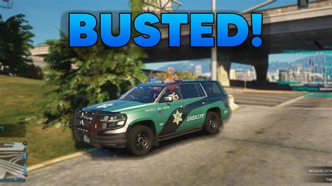 Busted Gta 5 Rp Youtube
