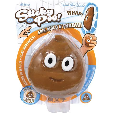 Sticky Poop Icon Toy 2 12in X 3 12in Party City