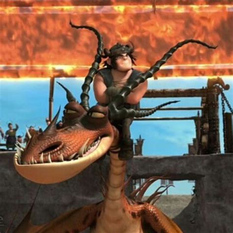 Snotlout And Hookfang How To Train Your Dragon Dragons Riders Of