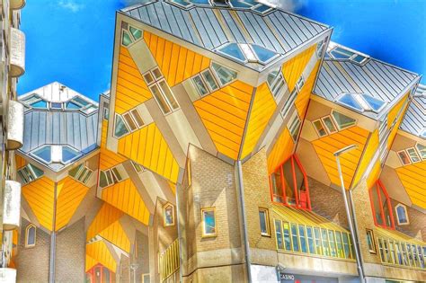 Cubic Houses Piet Bloom In Rotterdam Most Curious Places In The World