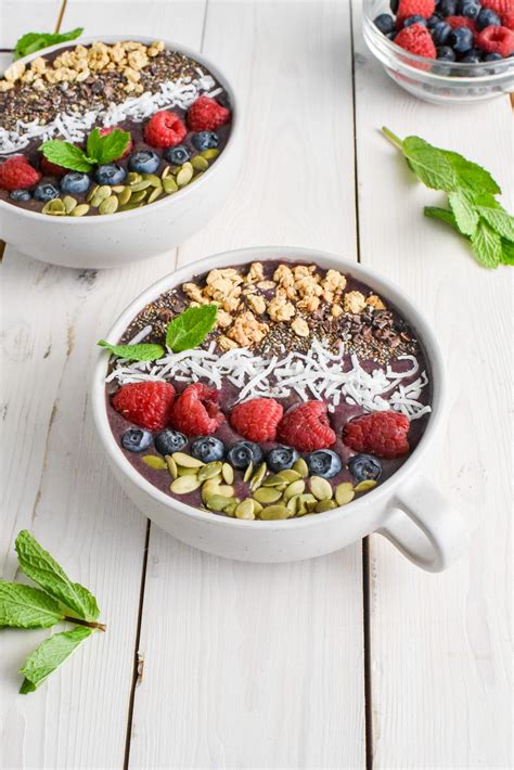 Berry Acai Smoothie Bowl My Modern Cookery
