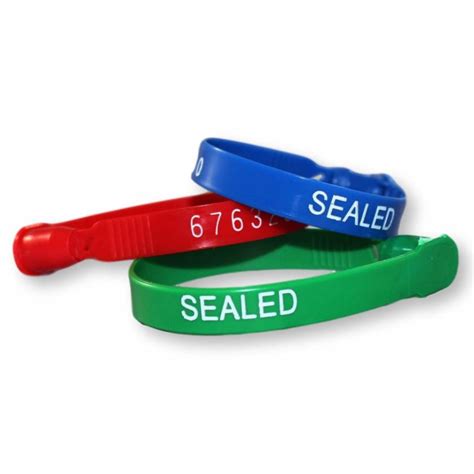 Omnimed Plastic Numbered Transport Seals