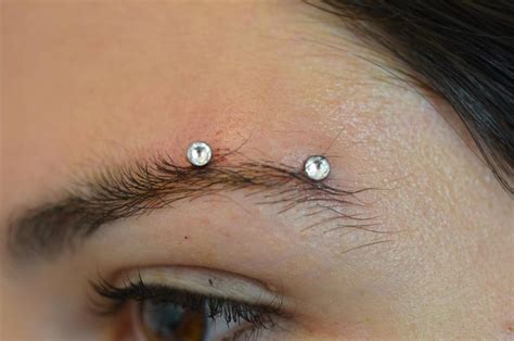 Eyebrow Piercing Jewelry One Of Classic Types Of Piercing Is Eyebrow