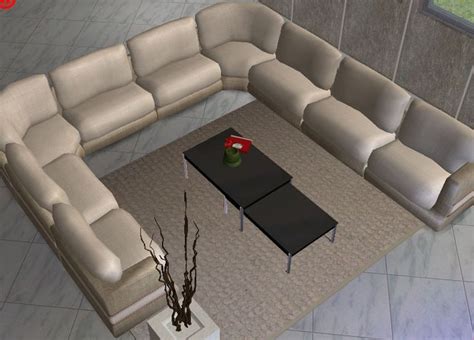 Mod The Sims Modular Sofa Set V1 5 Pieces Sims 4 Cc Furniture