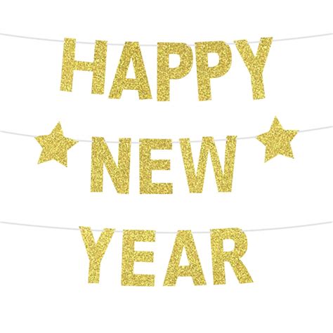 festiko glitter happy new year banner happy new year sign for new years eve party supplies