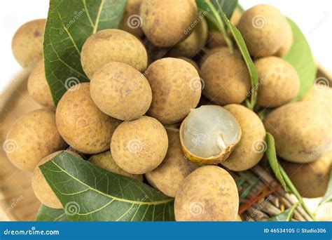 Longan Stock Image Image Of Organic Longan Fruit Closeup 46534105