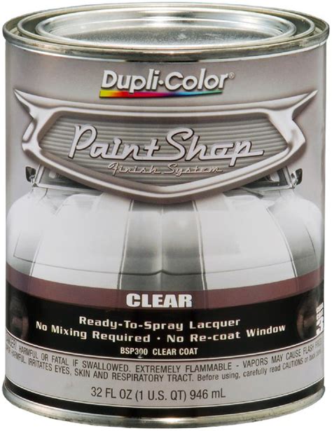 Dupli Color Paint Shop Finish System Gloss Clear Coat 32 9624681 Pep