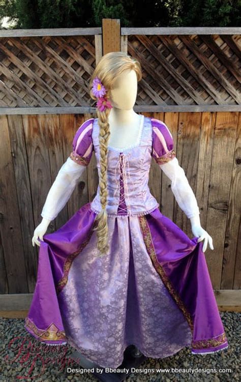 Rapunzel Tangled Romantic Version Adult Custom Costume In Etsy