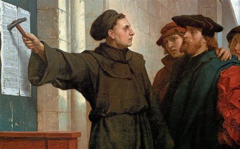 Vor 500 Jahren Soll Martin Luther Seine 95 Thesen Angeschlagen Haben