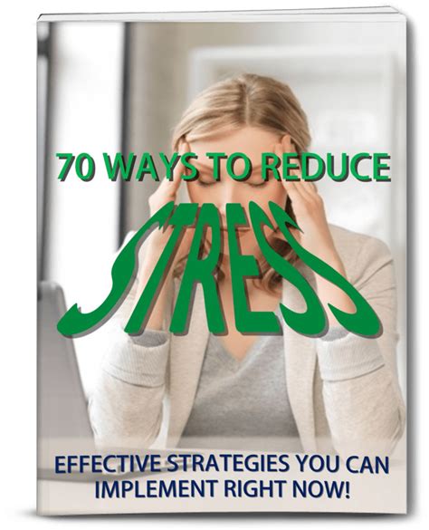 70 Ways To Reduce Stress Stress Relief Lifestyle