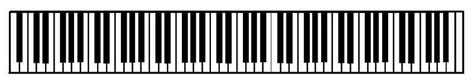 Piano Keys Labeled The Layout Of Notes On The Keyboard