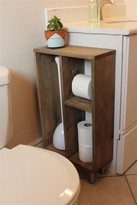 Install the shelves to narrower bathroom spaces to get a handsome amount of storage spaces and also organize the toiletries by stacking a few crates, would make a great bathroom storage unit! 12 DIY Bathroom Decor Ideas On a Budget You Can't Afford ...