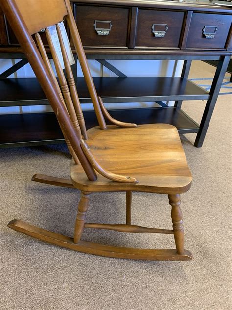 Solid Cherry Rocking Chair Delmarva Furniture Consignment