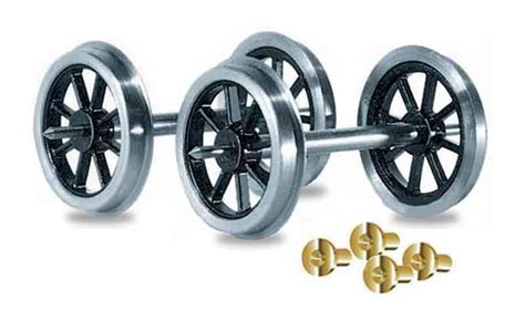 Parkside Kits Ps621 Spoked Wagon Wheels And Axles With Bearings X2 Was