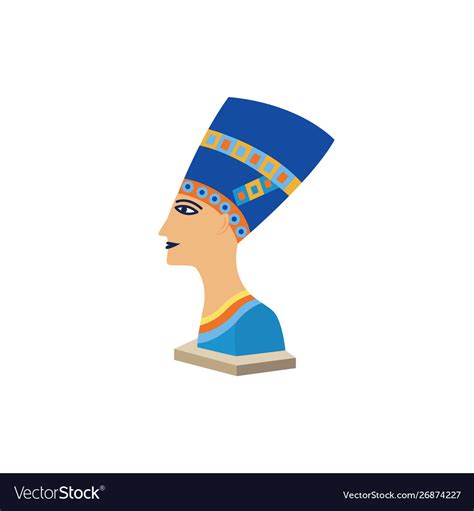 egyptian queen nefertiti a famous ancient egyptian