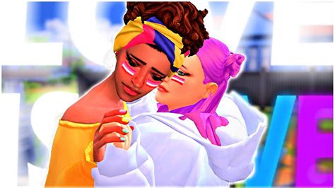 Sims 4 30 Day Cas Challenge Day 22 Love Is Love ɔˆзˆ⌣ˆc Youtube