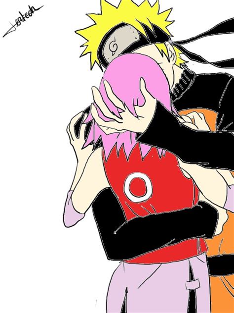 Narusaku Kiss By Rukia95 On Deviantart