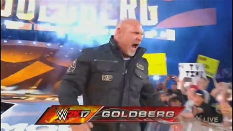 Goldberg Returns Entrance To Wwe Full Entrance Hd Youtube