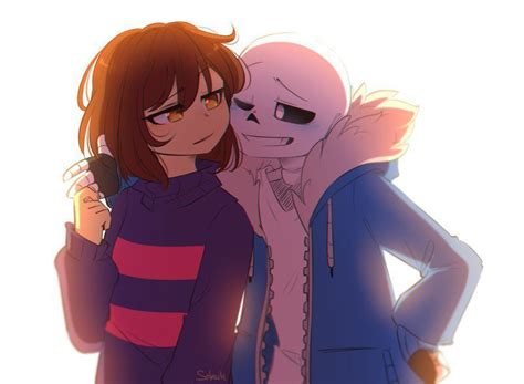 Sans X Frisk Undertale Anime