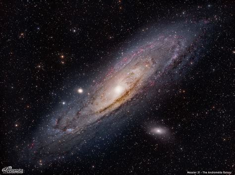 Messier 31 The Andromeda Galaxy In Lhargb 6 Hours — Cosgroves Cosmos