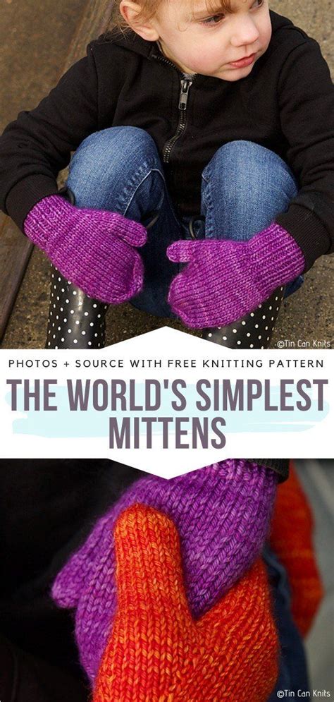 In this free pattern you'll find full written instructions on how to make the mittens from start to finish and a knitting chart for the pattern as well. Easy Family Mittens Free Knitting Patterns in 2020 (With ...