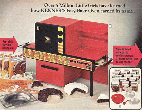 Easy Bake Oven In Red 1970s Vintage Toys Easy Baking Toys