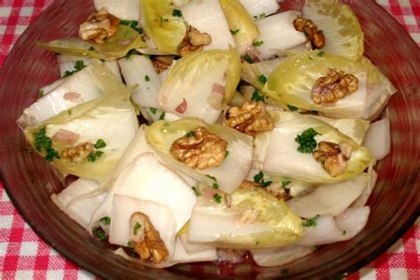 Salade d Endives aux Noix Manger Méditerranéen