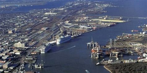 Cruise Port And Galveston Channel Galveston Texas Camera Port Of