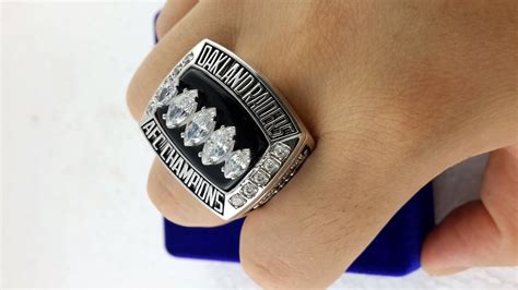 2002 Oakland Raiders Afc Championship Ring Replica Youtube