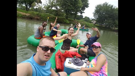 Spring River Rafting Trip Hardy Arkansas Party 2016 Youtube