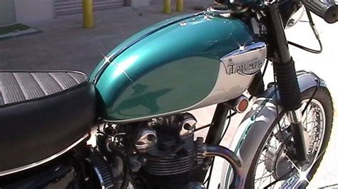Triumph Daytona T100 1968 Restored Classic Motorcycles At Bikes