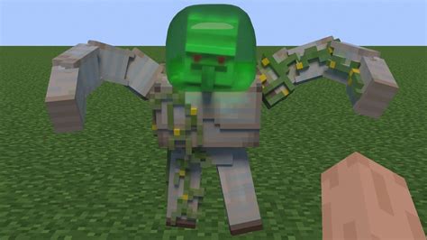 Most Realistic Slime Vs Iron Golem In Minecraft Youtube