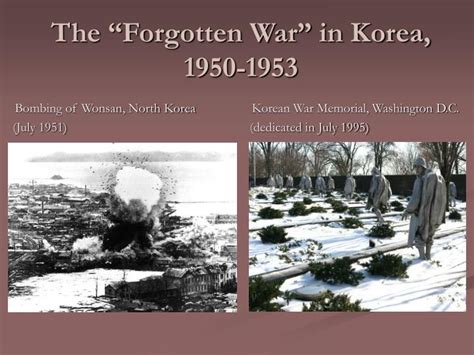 Ppt The Forgotten War In Korea 1950 1953 Powerpoint Presentation