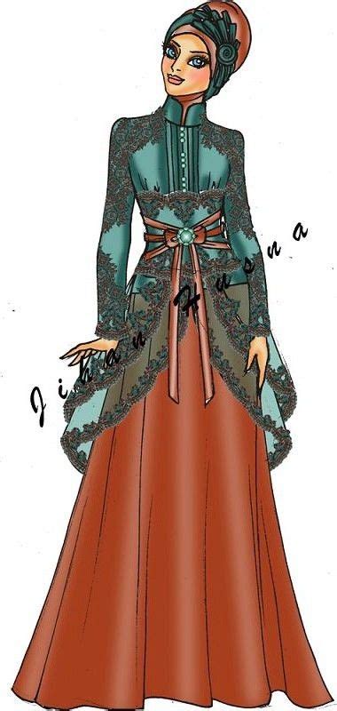 Sketsa Desain Kebaya Ds Pe 32 Rumah Jahit Desainer Dress Maker