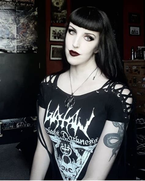 Instagram Metal Girl Alternative Girls Gothic Fashion Black Metal Punk Instagram Women