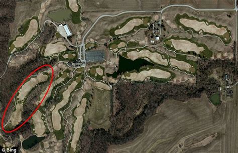 mark mihal sinkhole 15 ft sinkhole swallows golfer on st louis course