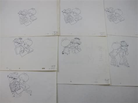 1980s Billy Jo Jive Sesame Street Original Animation Artwork Drawings Online Auctions Proxibid