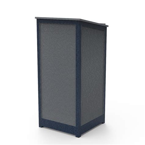 Hostess Podium w Angled Top | Commercial Outdoor Podium