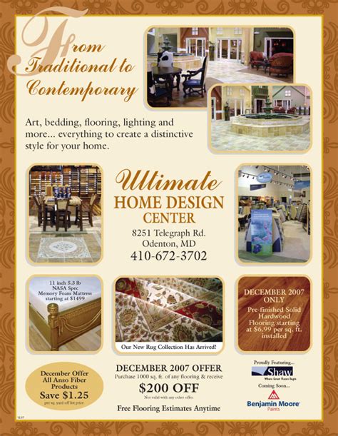 Baltimore Home Improvement Magazine Ads By Tinika Fowlkes At