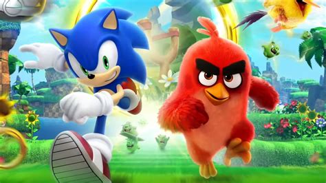 sega announces sonic x angry birds crossover event for five of its mobile games techradar