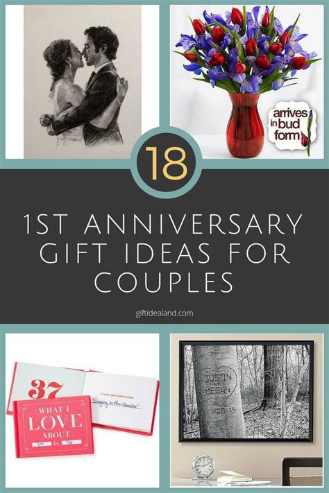 Best gift for wedding anniversary couple. 22 Amazing 1st Anniversary Gift Ideas For Couples | 1st ...