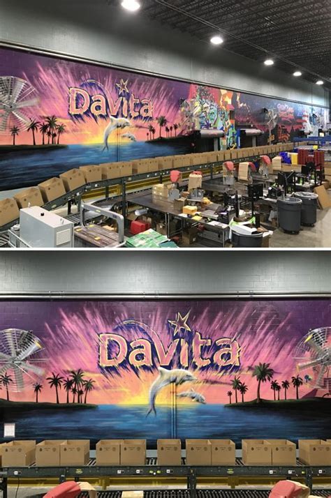 Variety of wall paper are now available on our shelves, just click the link and find your favorite one DaVita Labs warehouse murals by Works of Stark Murals and Design at DaVita Labs | Mural ...