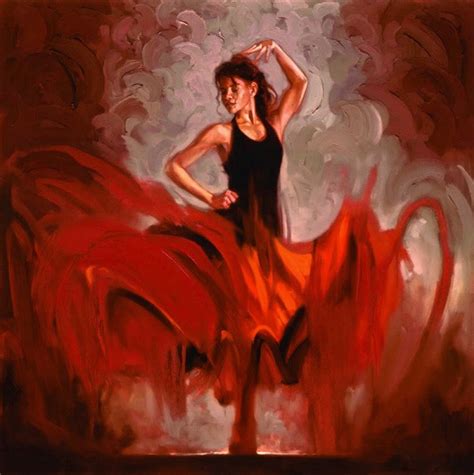 Flamenco Dancer Crescendo I Painting Best Paintings For Sale