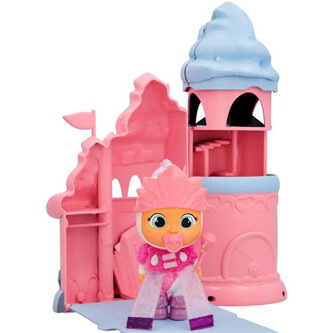Cry Babies Magic Tears Icy World Elodies Crystal Castle Playset With