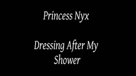 Princess Nyx Dressing After My Shower 1080p Full Hd Erin