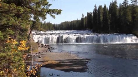 Cave Falls In Yellowstone National Park Youtube