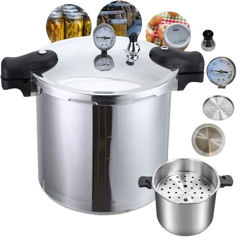 Denali Canning 23 Quart Pressure Canner & Cooker | Induction Compatible
